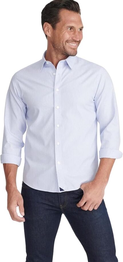 UNTUCKit Wrinkle-Free Long Sleeve Patterned Color Button Down